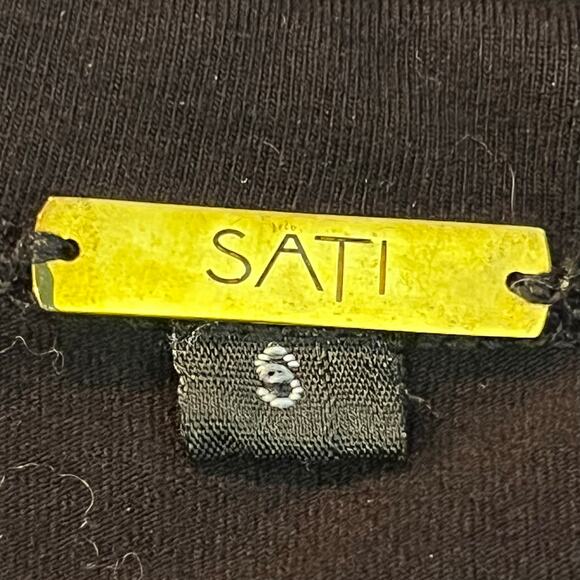 Sati Black Jumpsuit with Harem Bottom Size Small - Picture 3 of 5